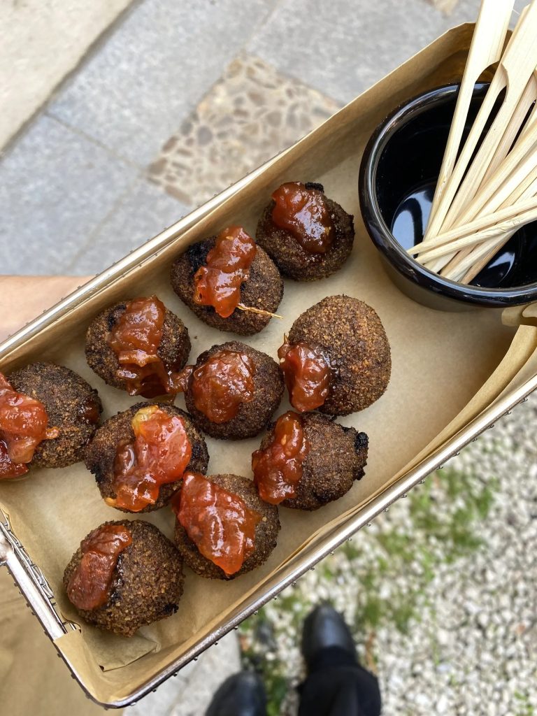 Croqueta de morcilla